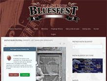 Tablet Screenshot of kastavbluesfest.com